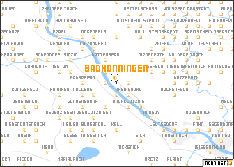 map of Bad Hönningen