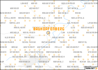 map of Bad Hopfenberg