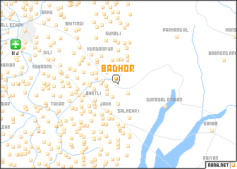 map of Badhor