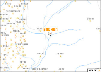 map of Badhun