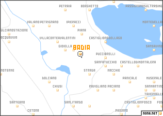 map of Badia