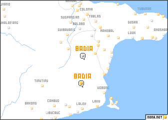 map of Badia