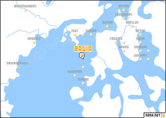 map of Badia