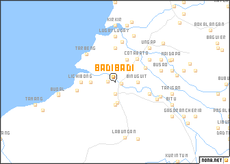 map of Badibadi