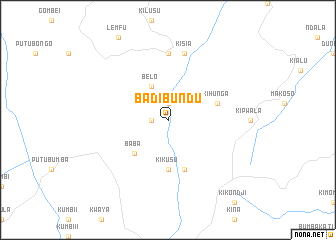 map of Badibundu