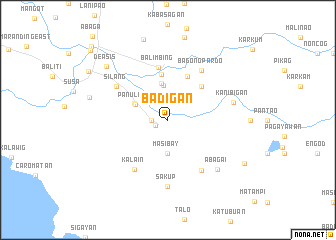 map of Badigan