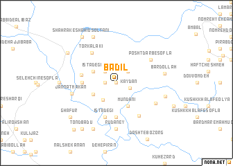 map of Badīl