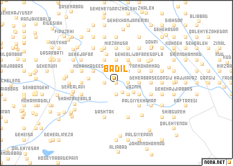 map of Badīl