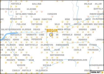 map of Badim