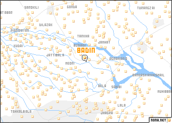 map of Bādīn