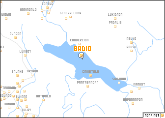 map of Badio