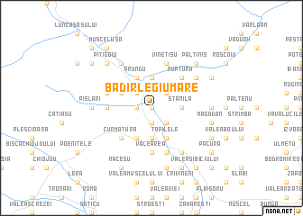 map of Bădîrlegiu Mare