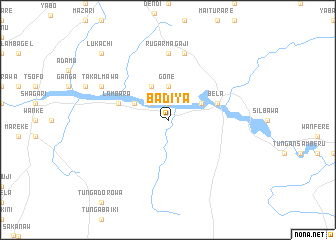 map of Badiya