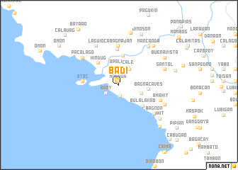 map of Badi