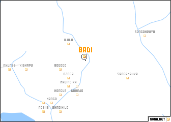 map of Badi