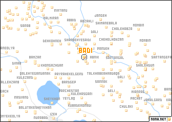 map of Bādī