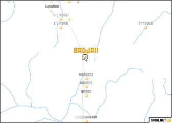 map of Badja II