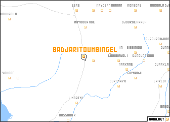 map of Badjari Toumbingel