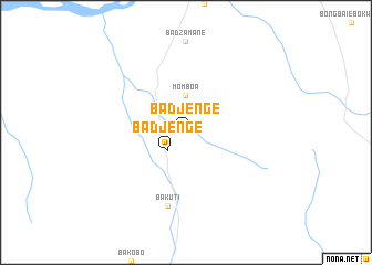 map of Badjenge