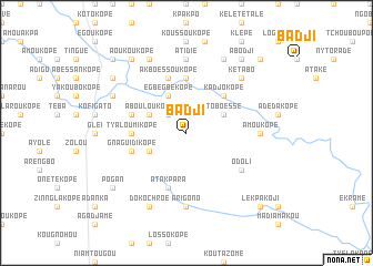 map of Badji