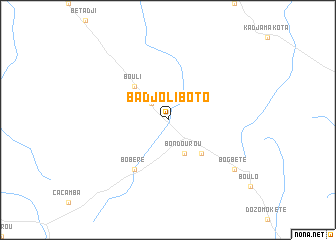 map of Badjoliboto