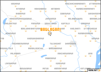 map of Badlāgāri