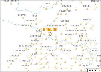 map of Badlan