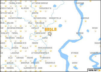 map of Bādla