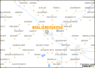 map of Bad Liebenwerda