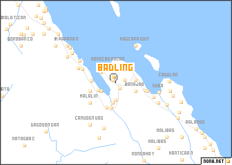 map of Badling