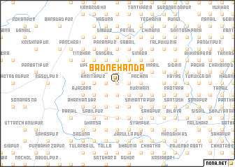 map of Bād Nehānda