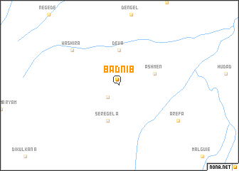 map of Badnib