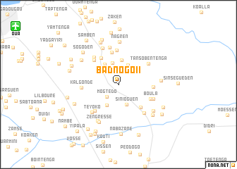 map of Badnogo II