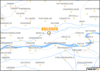 map of Badoara