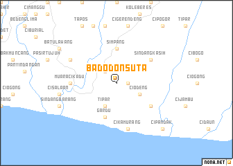 map of Badodonsuta