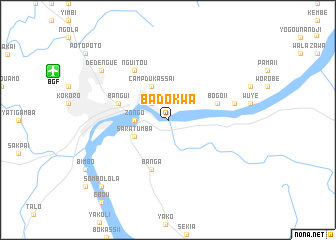 map of Badokwa