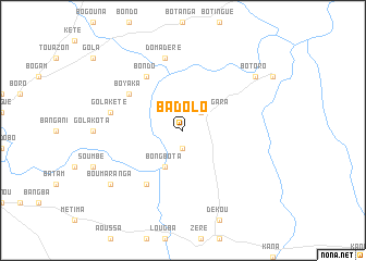 map of Badolo