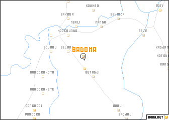 map of Badoma