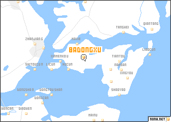 map of Badongxu