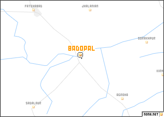 map of Badopāl