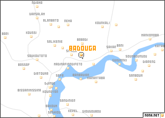 map of Badouga