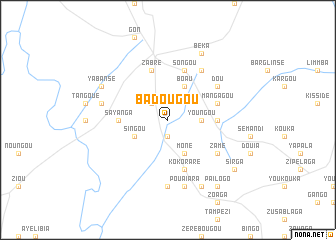 map of Badougou