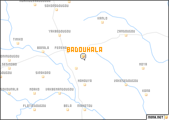 map of Badouhala