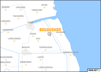 map of Badoushan