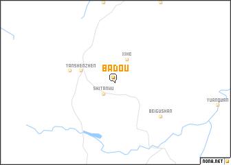 map of Badou