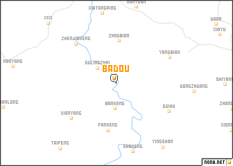 map of Badou