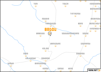 map of Badou