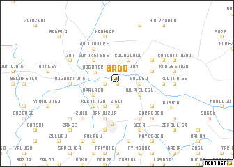 map of Bado