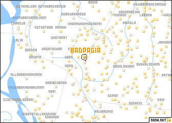 map of Badpāgia