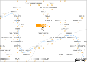map of Bād Qowl